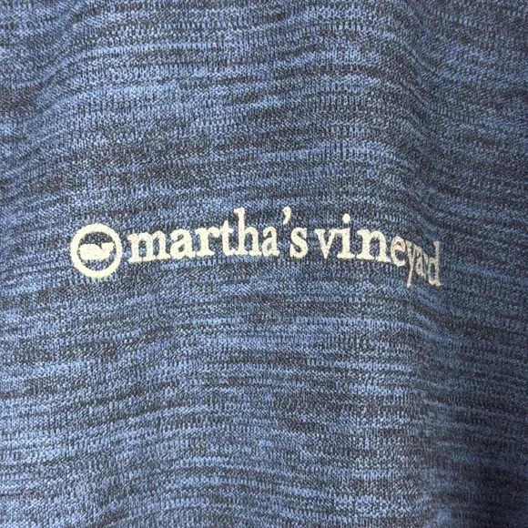 Vineyard Vines Martha’s Vineyard Blue Long Sleeve Tee Comfortable Casual Wear - Picture 3 of 7